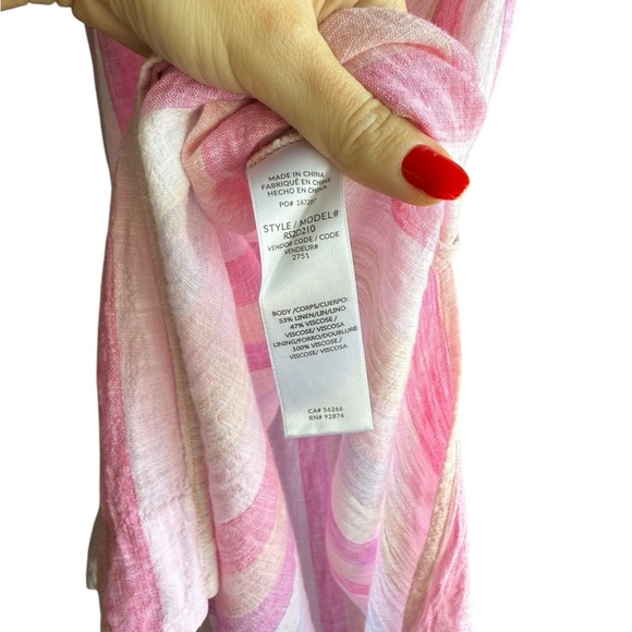 Splendid Striped Linen Halter Kai Maxi Dress Size XS - Picture 11 of 16